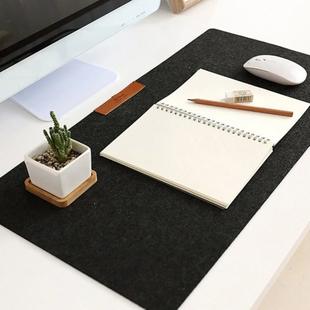 Felt Cloth Large Mouse Mat Portable Fashionable Mice Pad Computer Notebook Gaming Mouse Mat Anti-slip Laptop Mouse pad
Felt Cloth Large Mouse Mat Portable Fashionable Mice Pad Computer Notebook Gaming Mouse Mat Anti-slip Laptop Mouse pad
