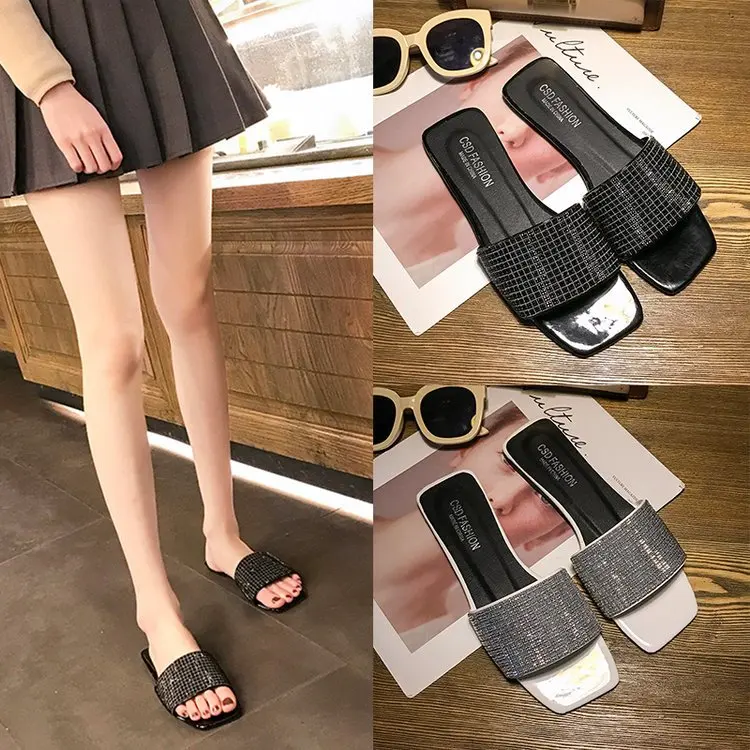EABXZ fox fur slides for women Network red cool slippers women summer fashion wear 2019 new lazy half slippers flat bottom
EABXZ fox fur slides for women Network red cool slippers women summer fashion wear 2019 new lazy half slippers flat bottom
