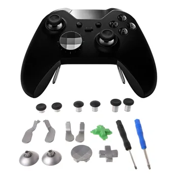 15Pcs/Set Swap Thumb Analog Sticks Grips Stick D-Pad Bumper Trigger Button Gamepad Replacement for Xbox One Elite Wireless Contr
15Pcs/Set Swap Thumb Analog Sticks Grips Stick D-Pad Bumper Trigger Button Gamepad Replacement for Xbox One Elite Wireless Contr