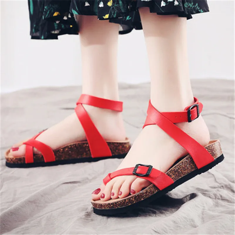 FeiYiTu Summer Women's Flat-bottomed pedal sandals feminina belt buckle shoes female comfort Roman sandals plus size 35-42 Black
FeiYiTu Summer Women's Flat-bottomed pedal sandals feminina belt buckle shoes female comfort Roman sandals plus size 35-42 Black