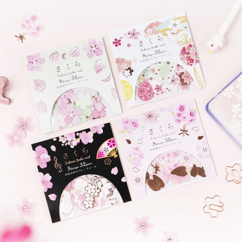 32 pcs/pack Cherry Sakura Bullet Journal Decorative Stationery Stickers Cute Scrapbooking DIY Diary Album Stick Label
32 pcs/pack Cherry Sakura Bullet Journal Decorative Stationery Stickers Cute Scrapbooking DIY Diary Album Stick Label
