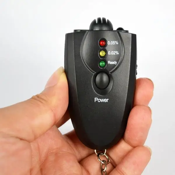 Portable Alcohol Breath Tester Mini Digital Breathalyzer Keychain Red Light LED Flashlight Alcohol Detector alcohol Analyzer
Portable Alcohol Breath Tester Mini Digital Breathalyzer Keychain Red Light LED Flashlight Alcohol Detector alcohol Analyzer