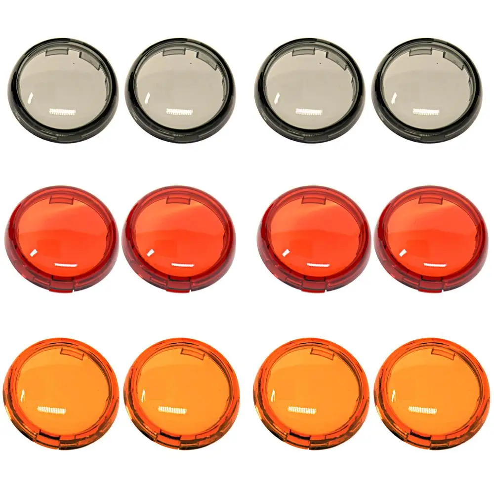 4PCS Turn Signal Light Indicator Lens Cover For Harley Sportster 883 1200 Touring Road King Dyna Heritage Softail
4PCS Turn Signal Light Indicator Lens Cover For Harley Sportster 883 1200 Touring Road King Dyna Heritage Softail