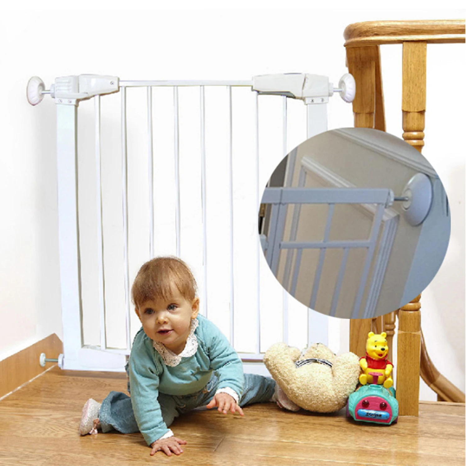 4 Packs Drill-Free Mounting Safety Gates Wall Guards Baby Gate Wall Cup Safe Door Wall Protector for Baby Gates Pet Door Stair
4 Packs Drill-Free Mounting Safety Gates Wall Guards Baby Gate Wall Cup Safe Door Wall Protector for Baby Gates Pet Door Stair