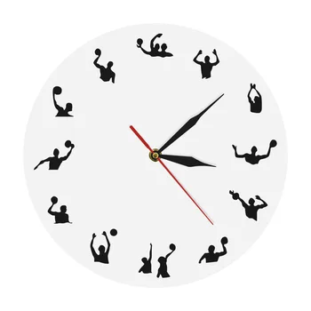 Water Polo Minimalist Design Modern Wall Clock Sport Ball Competition Pool Game Team Play Swimming Water Polo Wall Watch Gift
Water Polo Minimalist Design Modern Wall Clock Sport Ball Competition Pool Game Team Play Swimming Water Polo Wall Watch Gift