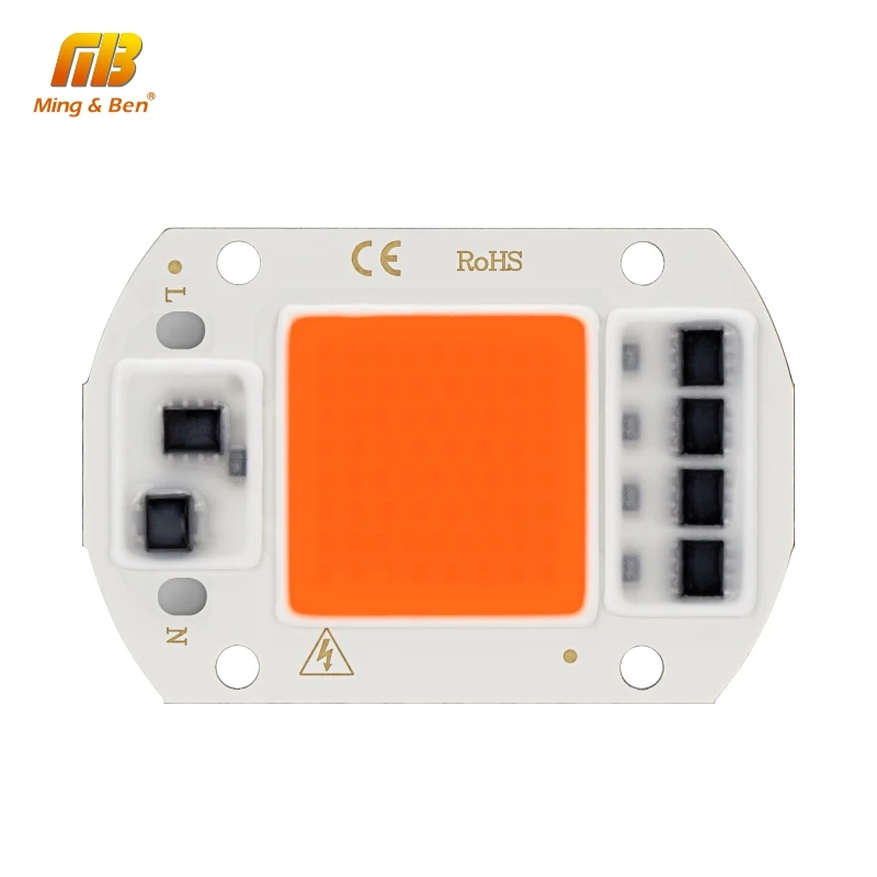 LED COB Grow Chip Full Spectrum Phyto Lamp 220V 110V 10W 20W 30W 50W DIY Fitolamp for Indoor Plant Seedling Flower Growth Light
LED COB Grow Chip Full Spectrum Phyto Lamp 220V 110V 10W 20W 30W 50W DIY Fitolamp for Indoor Plant Seedling Flower Growth Light