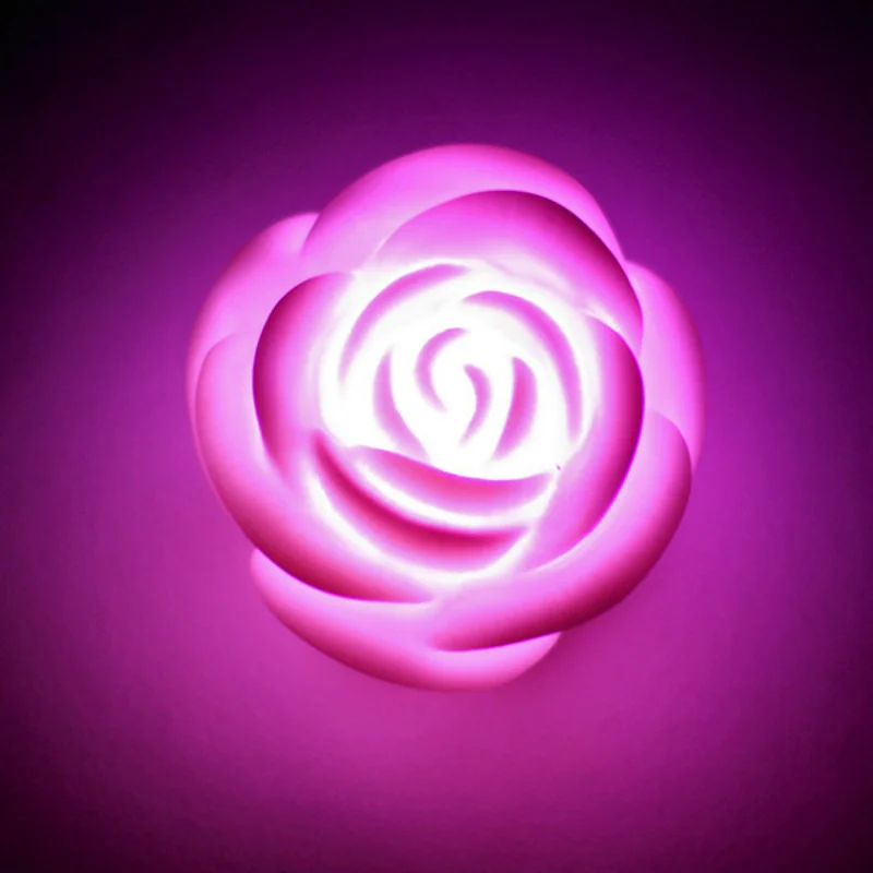 1pc Romantic Pretty Rose Flower Shape LED Light Colorful Lamp night lights Interior Design seven Colors Changing
1pc Romantic Pretty Rose Flower Shape LED Light Colorful Lamp night lights Interior Design seven Colors Changing