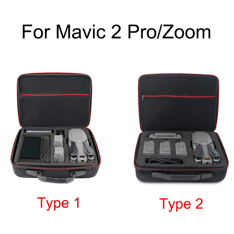 For Mavic 2 Carrying Case Hard Shell Storage Bag for Mavic 2 Pro /Zoom Camera Drone and Smart Controller Box
For Mavic 2 Carrying Case Hard Shell Storage Bag for Mavic 2 Pro /Zoom Camera Drone and Smart Controller Box