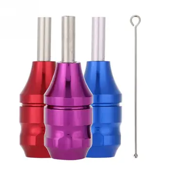 3 Colors 25mm Aluminium Alloy Tattoo Cartridge Knurled Grip for Tattoo Machine Gun Handle Tools Microblading Tattoo Supplies
3 Colors 25mm Aluminium Alloy Tattoo Cartridge Knurled Grip for Tattoo Machine Gun Handle Tools Microblading Tattoo Supplies