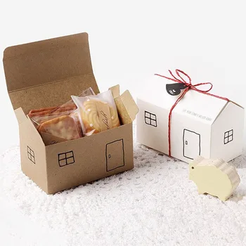 50 x Creative White/Brown Home Paper Wedding Candy Box Beautiful House Wedding Favour Cupcake Candy Gift Boxes Supply
50 x Creative White/Brown Home Paper Wedding Candy Box Beautiful House Wedding Favour Cupcake Candy Gift Boxes Supply