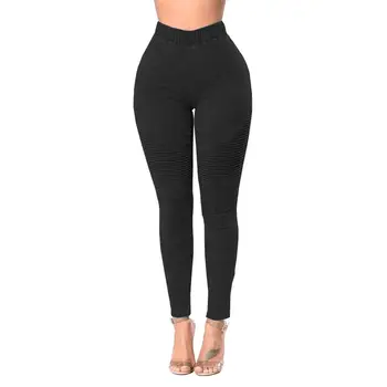 Women Fashion Fall Skinny Jeans High Waist Denim Pencil Pants Push Up Trousers
Women Fashion Fall Skinny Jeans High Waist Denim Pencil Pants Push Up Trousers
