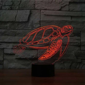 7 Colors Changing 3D Bedside Sea Turtle LED NightLight Table Lamp Baby Sleep Lighting Kids Gifts Lamparas Lighting Fixture Decor
7 Colors Changing 3D Bedside Sea Turtle LED NightLight Table Lamp Baby Sleep Lighting Kids Gifts Lamparas Lighting Fixture Decor