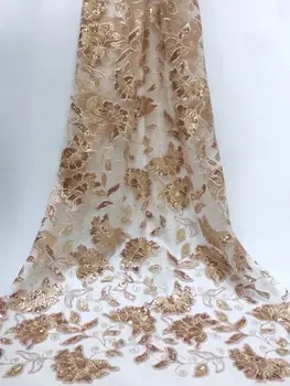 2019 Latest Gold Sequins French Nigerian Lace Fabric High Quality Tulle African Lace Fabric Wedding African French Tulle Lace
2019 Latest Gold Sequins French Nigerian Lace Fabric High Quality Tulle African Lace Fabric Wedding African French Tulle Lace