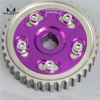 Adjustable Cam Gears Pulley KIT Alloy Timing Gear FOR HONDA SOHC D15/D16 D-SERIES ENGINE CAM PULLEY PULLYS GEARS purple 1PCS
Adjustable Cam Gears Pulley KIT Alloy Timing Gear FOR HONDA SOHC D15/D16 D-SERIES ENGINE CAM PULLEY PULLYS GEARS purple 1PCS