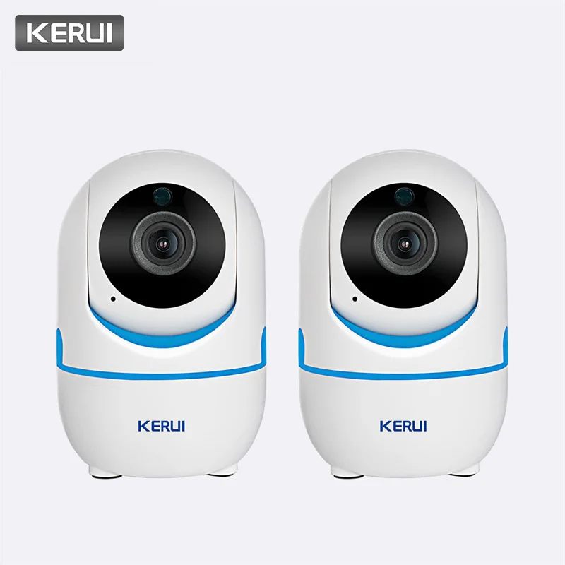 

KERUI 720P HD Infrared TF Card Indoor Mini Camera Home Security Wireless WiFi IP PIR Night Vision CCTV Surveillance Alarm Camera