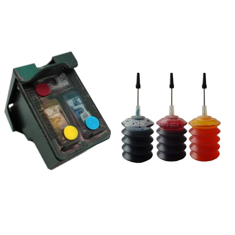 Color Refillable Ink Cartridge replacement For HP 302 XL For DESKJET 2130 1110 1115 2134 2135 3630 Envy 4520 4522 4523 4524
Color Refillable Ink Cartridge replacement For HP 302 XL For DESKJET 2130 1110 1115 2134 2135 3630 Envy 4520 4522 4523 4524