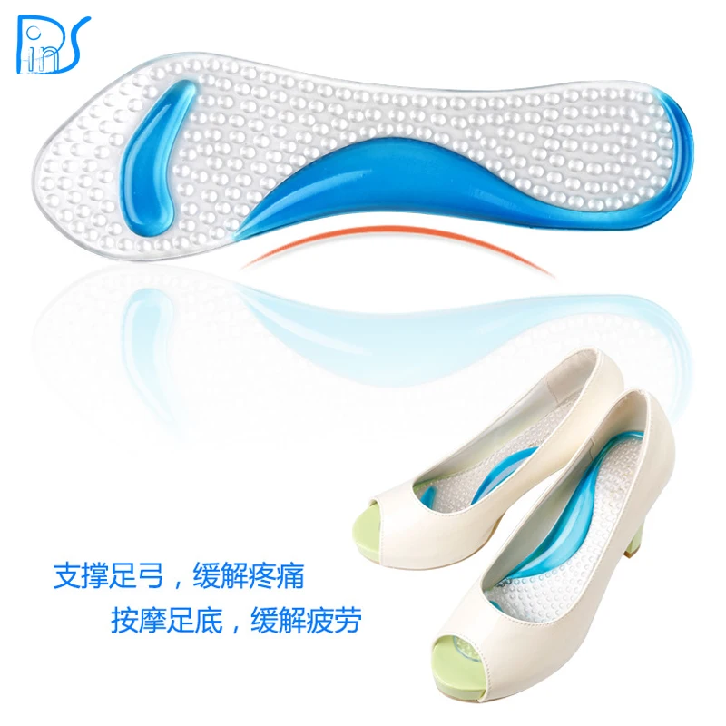Non-Slip Sandals High Heel Arch Cushion Support Silicone Gel Pads Shoes Insole Pain Relief Size 21*7cm *35 foot massage
Non-Slip Sandals High Heel Arch Cushion Support Silicone Gel Pads Shoes Insole Pain Relief Size 21*7cm *35 foot massage