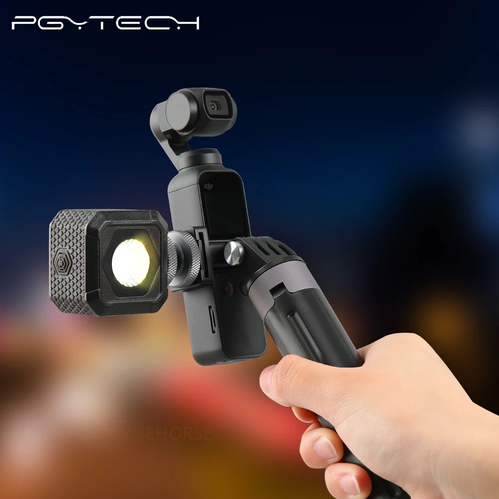 

OSMO Pocket Data Port to Cold Shoe Universal Mount DJI OSMO POCKET Handheld Gimbal Adapter Holder Expansion Accessories PGYTECH