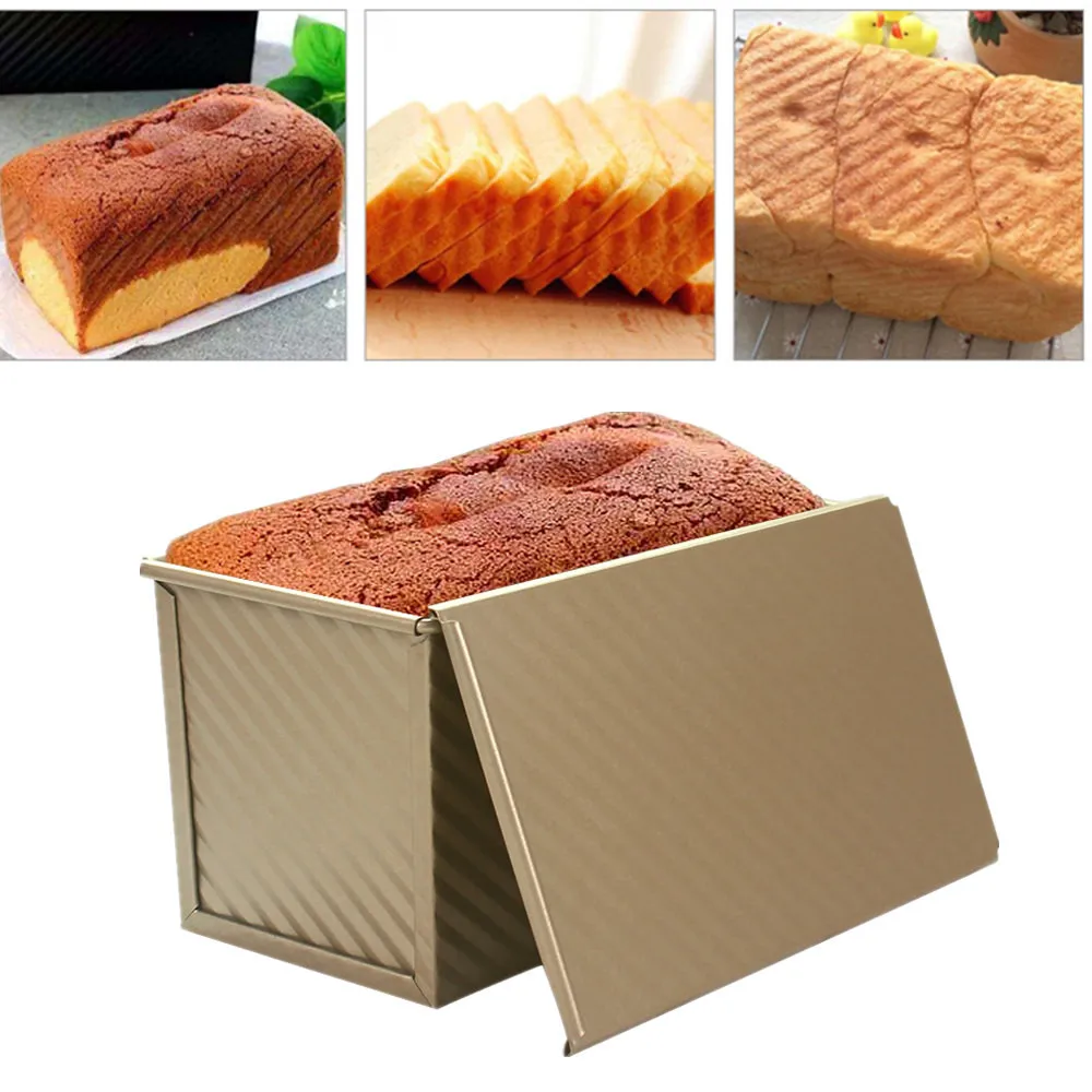 Bread Toast Pan With Cover Bread Toast Mold Baking Tray Kitchen Baking Tool patisserie outils accessoires home gadgets hot sale
Bread Toast Pan With Cover Bread Toast Mold Baking Tray Kitchen Baking Tool patisserie outils accessoires home gadgets hot sale