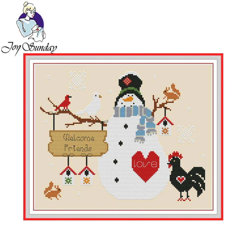 Joy Sunday,Welcome friends,cross stitch embroidery set,printing cloth embroidery kit,needlework,cartoon pictures cross stitch
Joy Sunday,Welcome friends,cross stitch embroidery set,printing cloth embroidery kit,needlework,cartoon pictures cross stitch