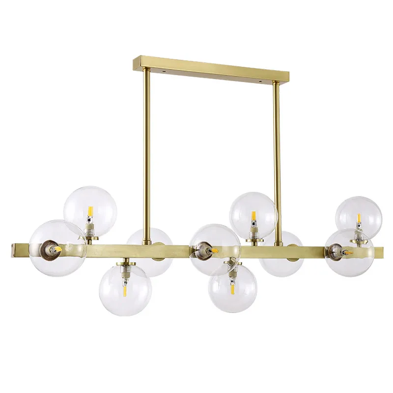Post modern Foyer Light luxury Chandeliers Real brass Gold body 7/10/12 heads glass droplight LED G9 bulb Lighting fixture
Post modern Foyer Light luxury Chandeliers Real brass Gold body 7/10/12 heads glass droplight LED G9 bulb Lighting fixture