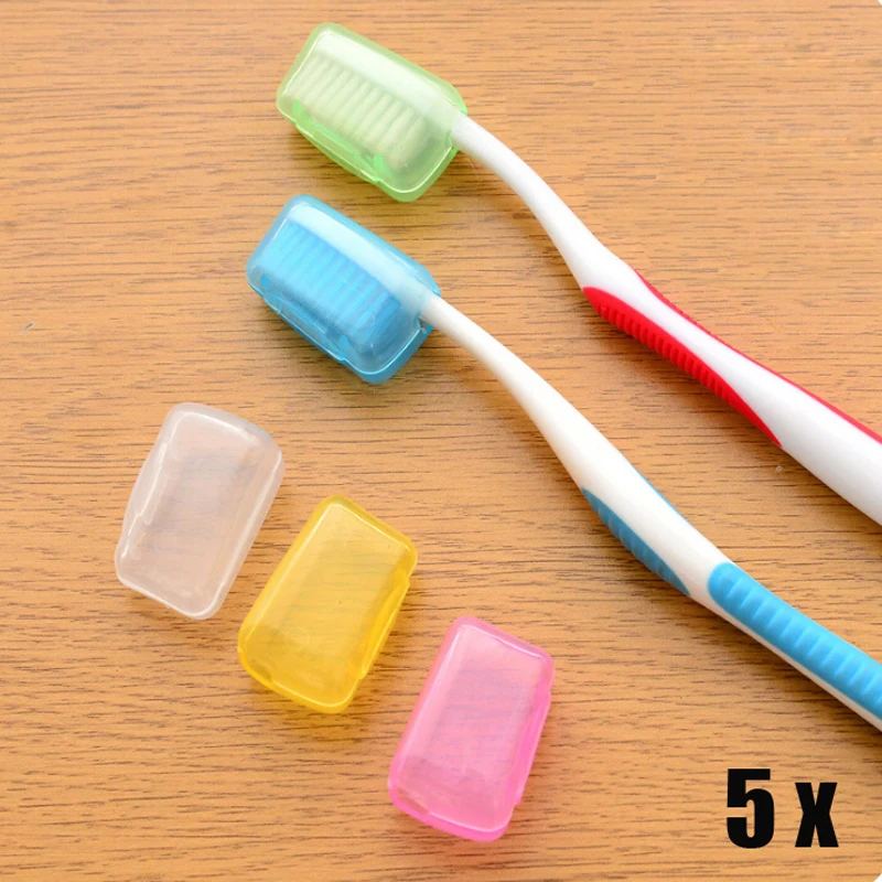 5pcs Plastic Toothbrush Case Cover Travel Camping Portable Brush Cap Toothbrush Holder Bathroom Accessories
5pcs Plastic Toothbrush Case Cover Travel Camping Portable Brush Cap Toothbrush Holder Bathroom Accessories