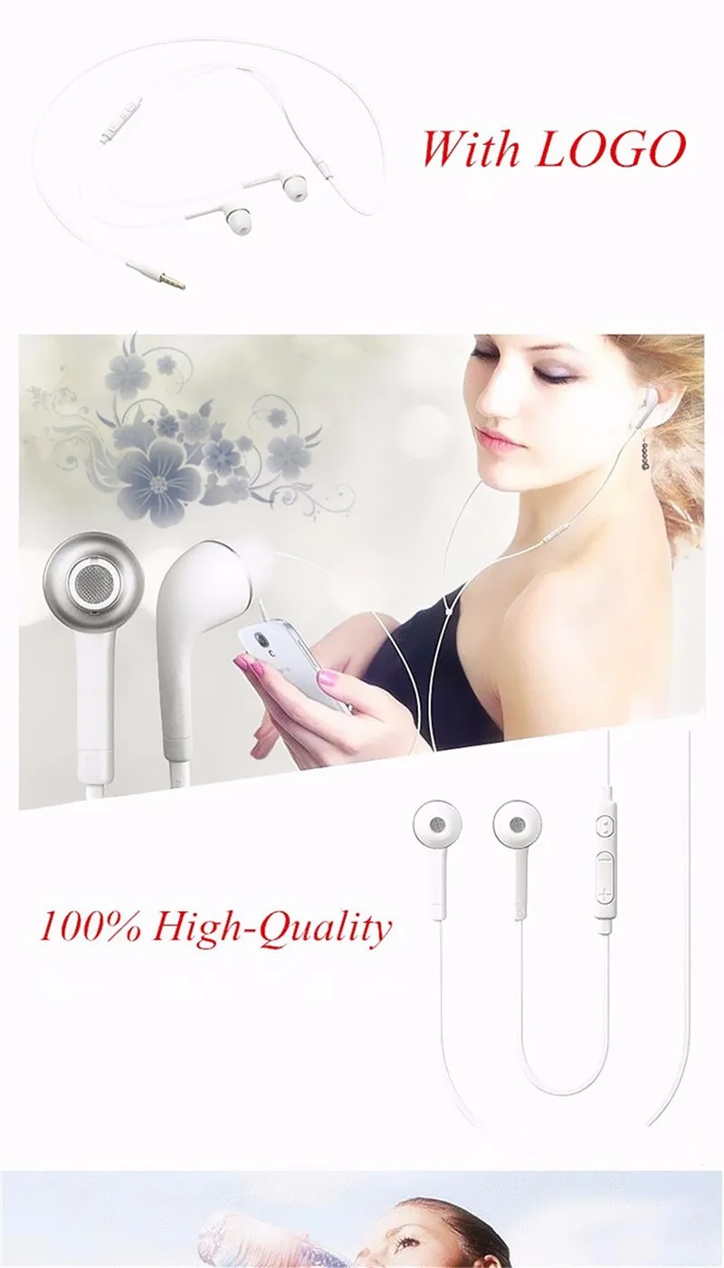 S4 earphones for phone earphone with microphone (1)