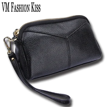 VM FASHION KISS 9 Colors Optional Genuine Leather Ladies Wristlets Hand Bags Leisure Clutch Bag Women Luxury Portable Wallet
VM FASHION KISS 9 Colors Optional Genuine Leather Ladies Wristlets Hand Bags Leisure Clutch Bag Women Luxury Portable Wallet