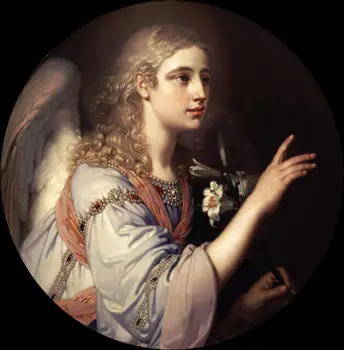 GOOD ART ovikovskii Vladimir Archangel Gabriel girl angel & flowers 100% hand painted oil painting on canvas free shipping
GOOD ART ovikovskii Vladimir Archangel Gabriel girl angel & flowers 100% hand painted oil painting on canvas free shipping