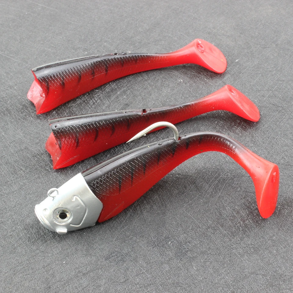 1pcs 17cm 300g overweight Big Size Simulate Fish Lure Deep Sea Fishing Lures Artificial Soft Bait 2 Alternate tail
1pcs 17cm 300g overweight Big Size Simulate Fish Lure Deep Sea Fishing Lures Artificial Soft Bait 2 Alternate tail