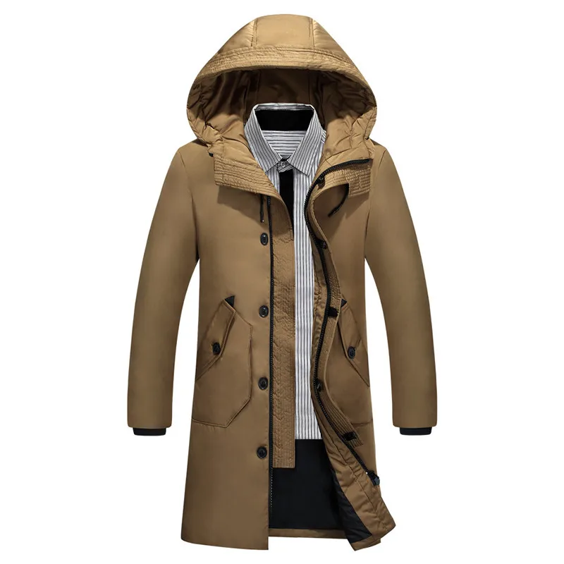 2018 White Duck Down Men's Jackets Quality Handsome Warm Long Fashion Business Winter Clothing Casual Coat Male Parkas
2018 White Duck Down Men's Jackets Quality Handsome Warm Long Fashion Business Winter Clothing Casual Coat Male Parkas