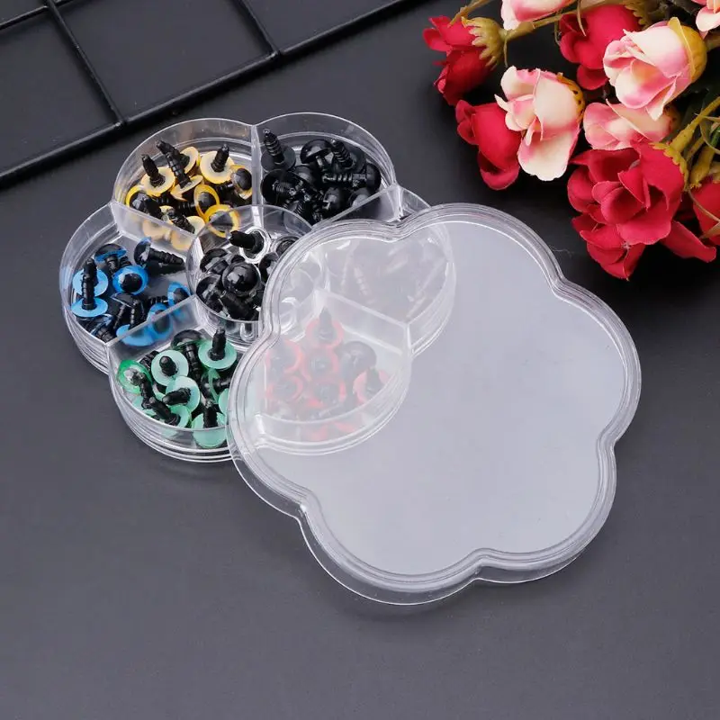 70pcs/box 10mm Plastic Safety Eyes For Bear Stuffed Toys Animal Puppet Dolls Craft DIY Accessories With Washers
70pcs/box 10mm Plastic Safety Eyes For Bear Stuffed Toys Animal Puppet Dolls Craft DIY Accessories With Washers