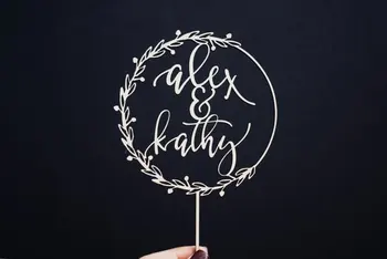Calligraphy Cake Topper | Modern Cake Toppe Personalized Wedding Cake Topper | Wreath Topper | Wedding Topper | Bridal Shower
Calligraphy Cake Topper | Modern Cake Toppe Personalized Wedding Cake Topper | Wreath Topper | Wedding Topper | Bridal Shower