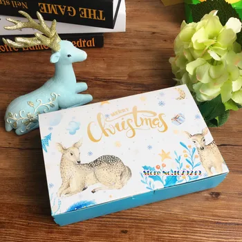 Christmas elk paper cake box.Baking packaging Christmas beautiful gift cake box Bread biscuits egg tart paper gift box100pcs/lo
Christmas elk paper cake box.Baking packaging Christmas beautiful gift cake box Bread biscuits egg tart paper gift box100pcs/lo