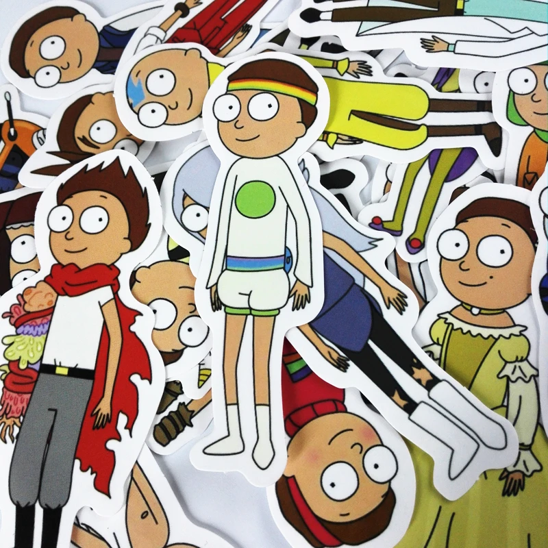 NEW 30Pcs/lot Morty Smith Sticker [ Pack of 3 ]