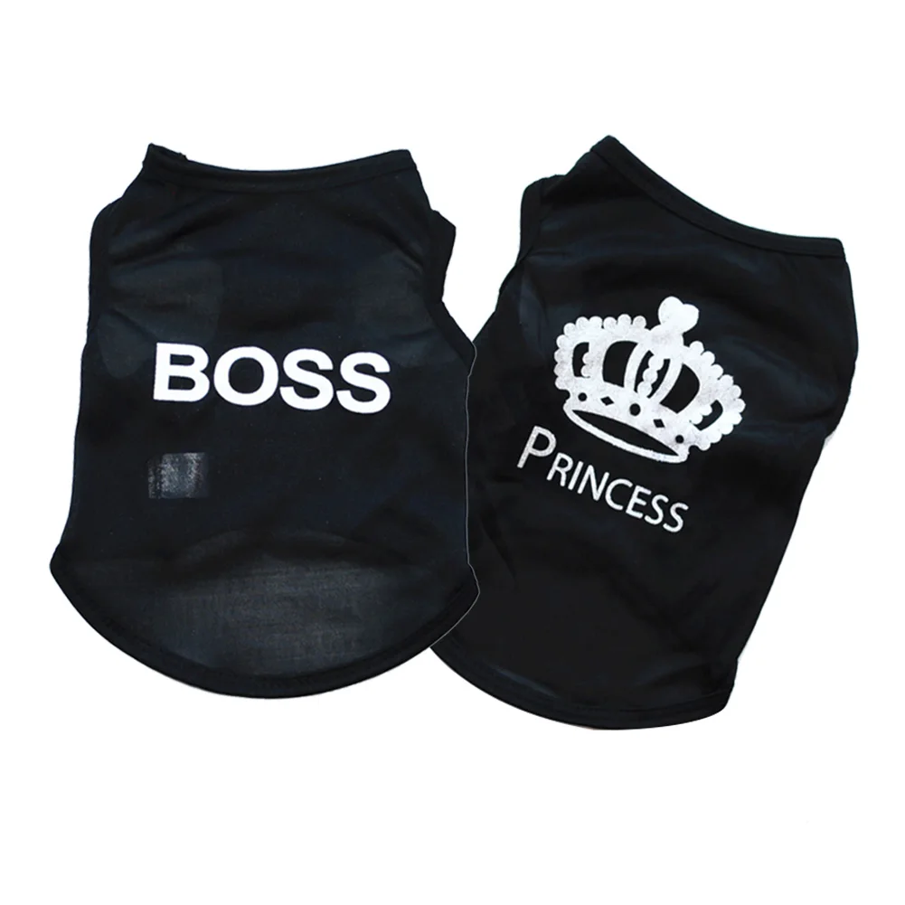 Cute Pet Dog Cat Shirt Summer Breathable Vest For Cats Small Dogs Fashion Lettering Polyester Kitten Clothes Puppies Costume
Cute Pet Dog Cat Shirt Summer Breathable Vest For Cats Small Dogs Fashion Lettering Polyester Kitten Clothes Puppies Costume