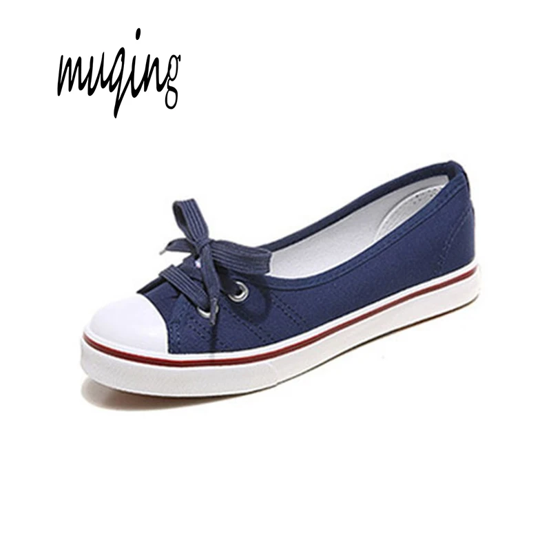 Muqing Canvas Shoes New Spring Summer Shallow Mouth Slip-on Womens Students Girls Casual Vulcanize Shoes O808
Muqing Canvas Shoes New Spring Summer Shallow Mouth Slip-on Womens Students Girls Casual Vulcanize Shoes O808