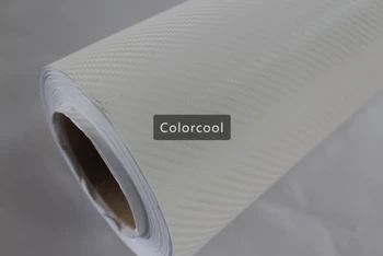 White 3D carbon fiber vinyl film car sticker for automobile and electronics with Air Bubble Free For Car Wrap
White 3D carbon fiber vinyl film car sticker for automobile and electronics with Air Bubble Free For Car Wrap