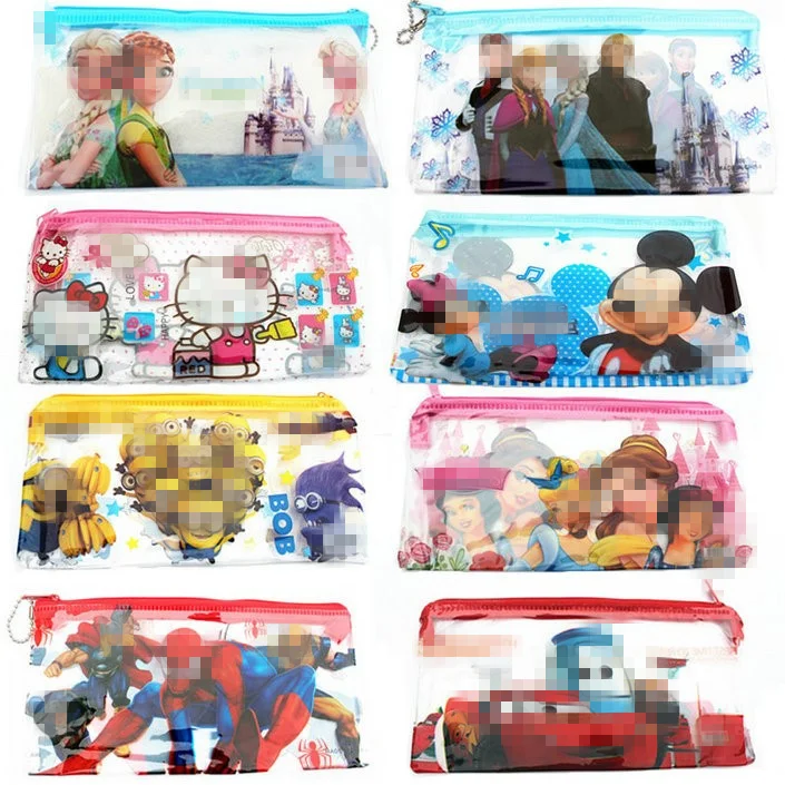 (1Pcs/Sell) Clear the cartoon PVC Lovely Pencils Case Cosmetic School Supplies Stationery Gift Estuches Pencil Bags
(1Pcs/Sell) Clear the cartoon PVC Lovely Pencils Case Cosmetic School Supplies Stationery Gift Estuches Pencil Bags