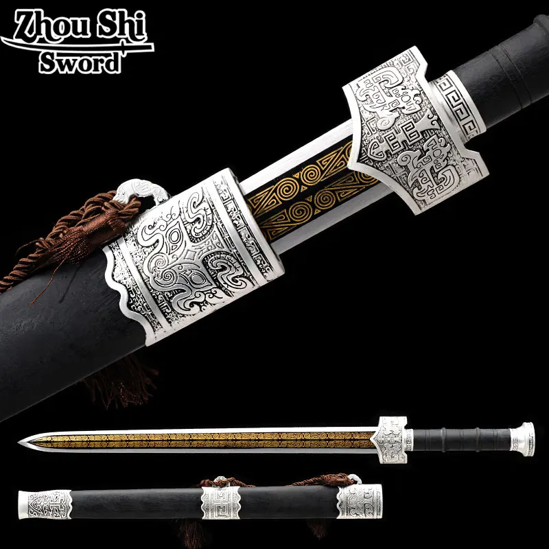 Chinese sword Home Decoration All hand-made 1095 steel Ebony Sheath Delicate Blade unique Style Metal Craft Gift
Chinese sword Home Decoration All hand-made 1095 steel Ebony Sheath Delicate Blade unique Style Metal Craft Gift