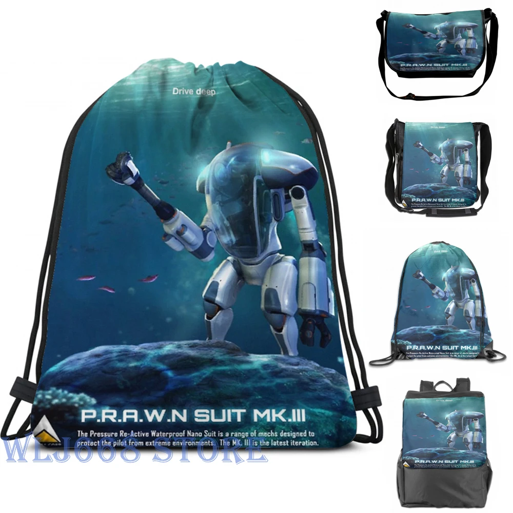 Funny graphic print shoulder Bags women Subnautica - PRAWN Suit (Sea) Single shoulder backpack travel for men Gym Bag
Funny graphic print shoulder Bags women Subnautica - PRAWN Suit (Sea) Single shoulder backpack travel for men Gym Bag