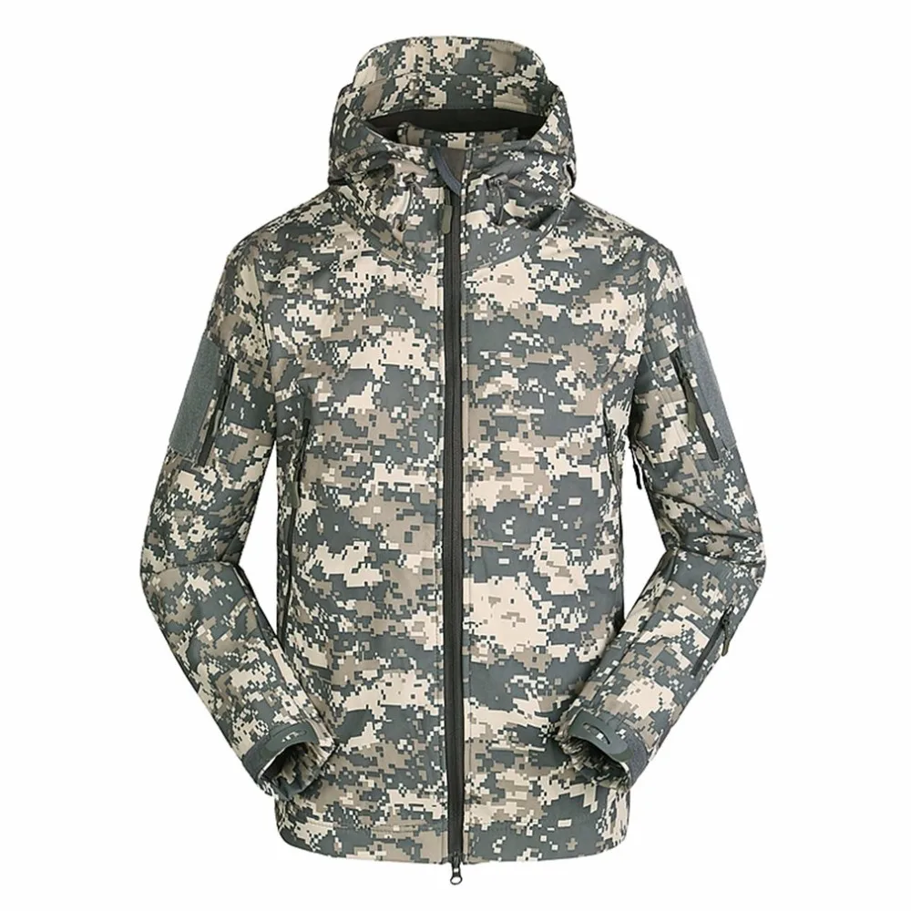 Military Tactical Men Jacket Shark Skin Soft Shell Waterproof Windproof Windbreaker Jacket Wear Resisting Keep Warm Coat Male
Military Tactical Men Jacket Shark Skin Soft Shell Waterproof Windproof Windbreaker Jacket Wear Resisting Keep Warm Coat Male