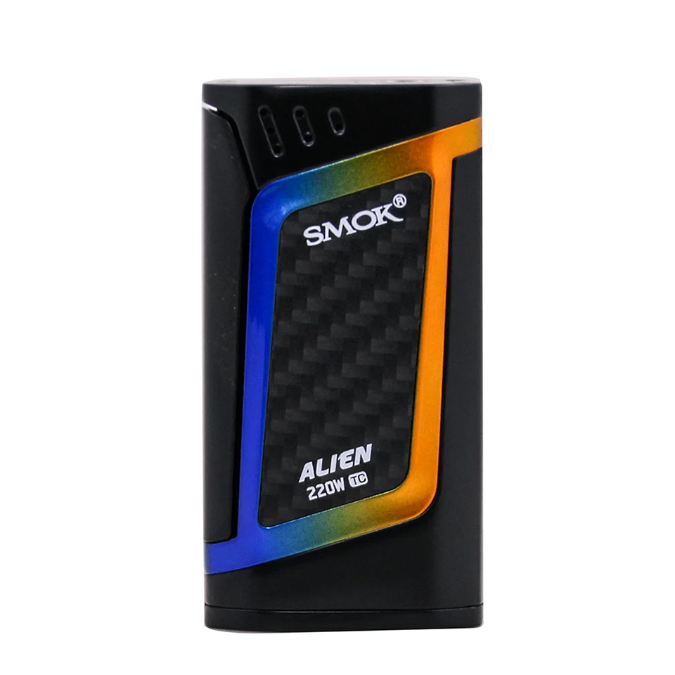 Original SMOK alien TC Box Mod 220w Electronic Cigarette Vape For TFV8 Big Baby Atomizer Tank VS SMOK Procolor 225W TC Box Mod (6)
