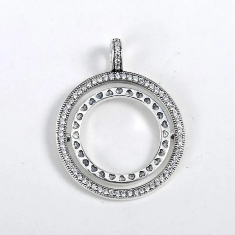 100% 925 Sterling Silver Valentine 's Day Gift Rotating Heart Round Pendant Fits European Brand Necklace DIY Jewelry making
100% 925 Sterling Silver Valentine 's Day Gift Rotating Heart Round Pendant Fits European Brand Necklace DIY Jewelry making