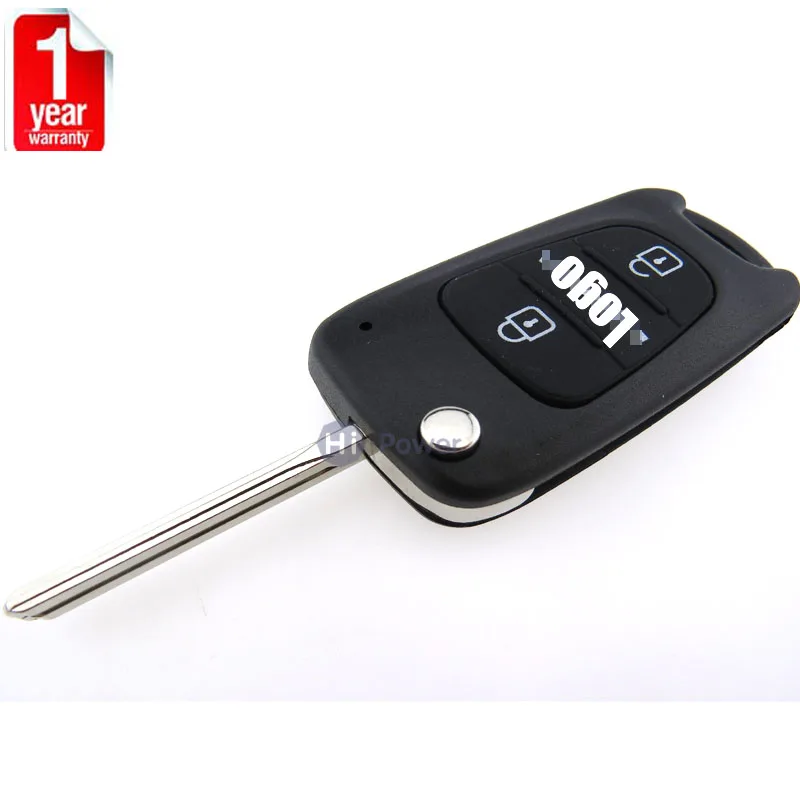 Flip Remote Key Shell fit for HYUNDAI Verna Fob 2 Button | Автомобили и мотоциклы