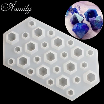 Aomily 3D Diamonds Shaped Silicon Artwork Chocolate Jelly Candy Cake Bakeware Mold DIY Pastry Bar Ice Block Soap Mould Baking
Aomily 3D Diamonds Shaped Silicon Artwork Chocolate Jelly Candy Cake Bakeware Mold DIY Pastry Bar Ice Block Soap Mould Baking