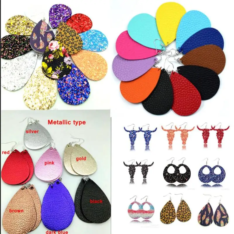 30pairs lot mix 10 style bohemia floral printed leather drop Earings Dangle Earrings
30pairs lot mix 10 style bohemia floral printed leather drop Earings Dangle Earrings