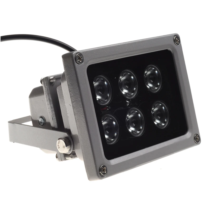 Светодиодная ИК лампа AZISHN для видеонаблюдения уличный водонепроницаемый