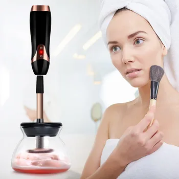 USB Electric Auto Makeup Brush Cleaner and Dryer Kit Fast Wash and Dry Brushes Cleaner with 8 pcs Brush Collar and Non-slip base
USB Electric Auto Makeup Brush Cleaner and Dryer Kit Fast Wash and Dry Brushes Cleaner with 8 pcs Brush Collar and Non-slip base
