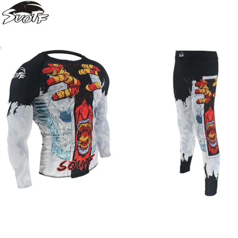 New Muay Thai Boxing Long Sleeve Shirts+Pants Mma Fight T- Shirt Martial Art Sports Rash Guard Fighting Pants
New Muay Thai Boxing Long Sleeve Shirts+Pants Mma Fight T- Shirt Martial Art Sports Rash Guard Fighting Pants